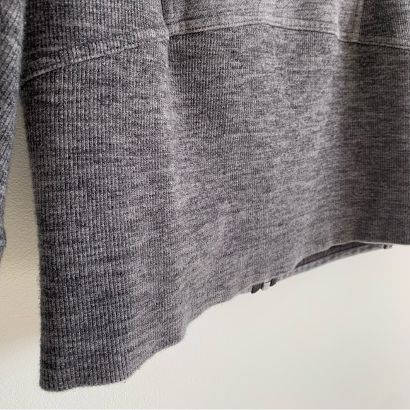Lululemon Radiant Jacket II Heathered Core Dark Grey Women’s Size 6 - Picture 9 of 14